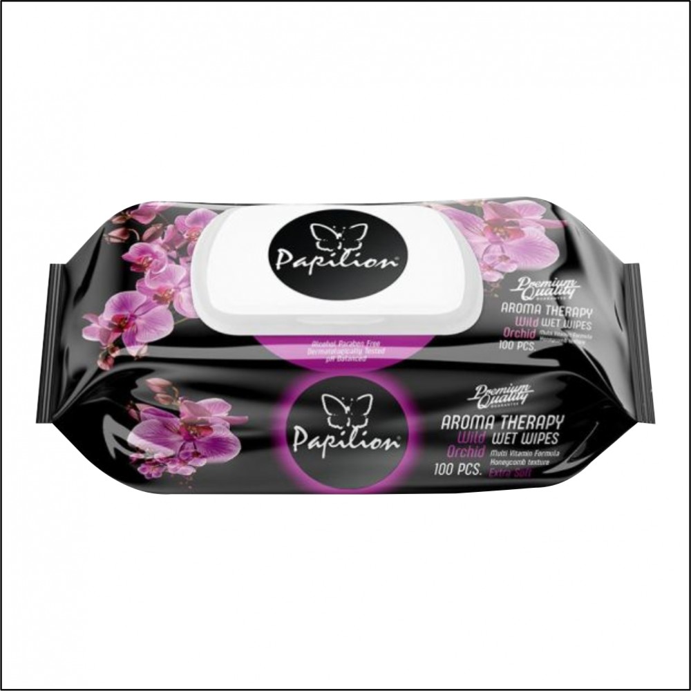 Islak Mendil - Papilion - Premium - 100'lü