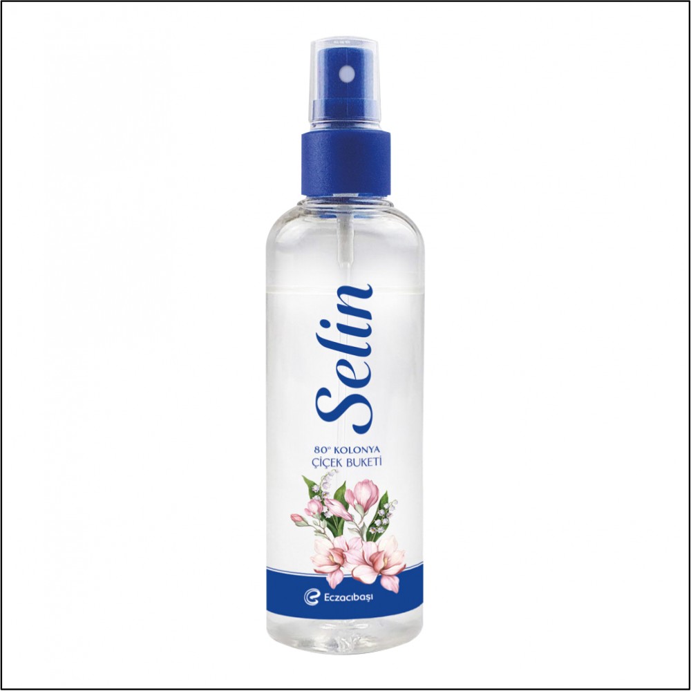 Kolonya - Selin - Çiçek Buketi - Sprey - 150ml Kolonya - Selin - Çiçek Buketi - Sprey - 150ml