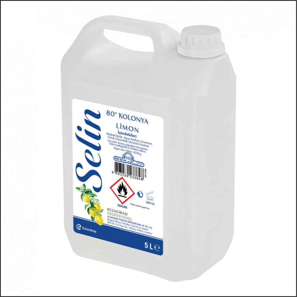 Kolonya - Selin - Limon - 5lt