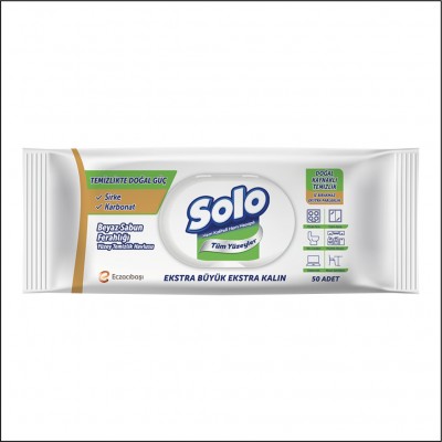 Yüzey Temizleyici - Solo - Beyaz Sabun Ferahlığı - 50'li