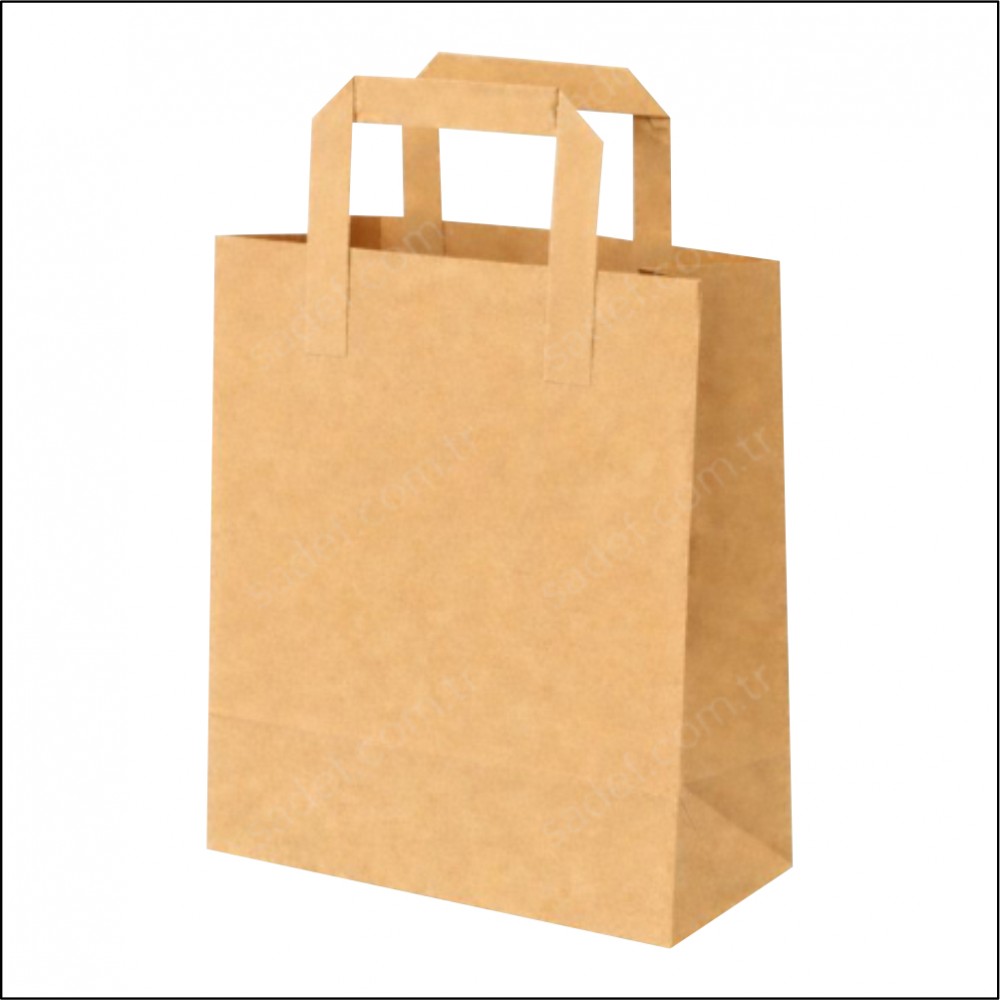 Kraft Saplı 18x24x8 Çanta