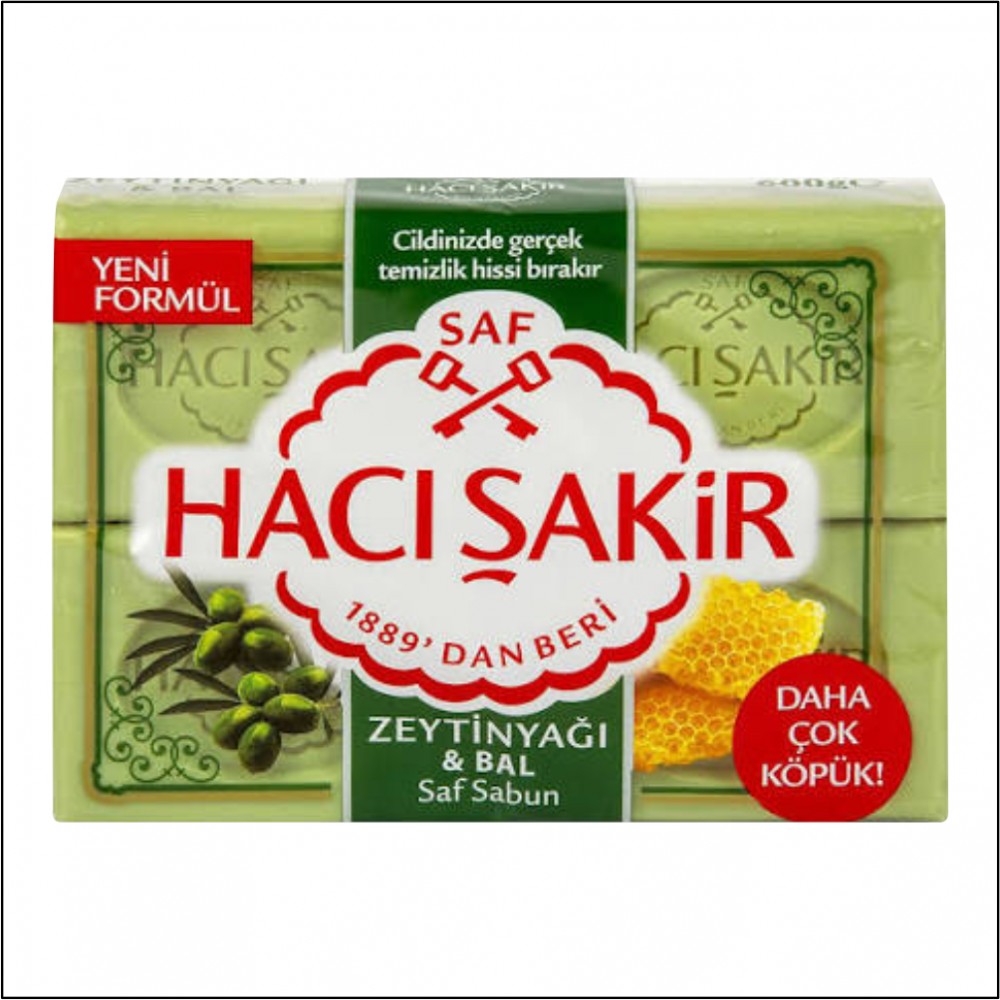 Katı Sabun - Hacı Şakir - Zeytinyağı/Bal