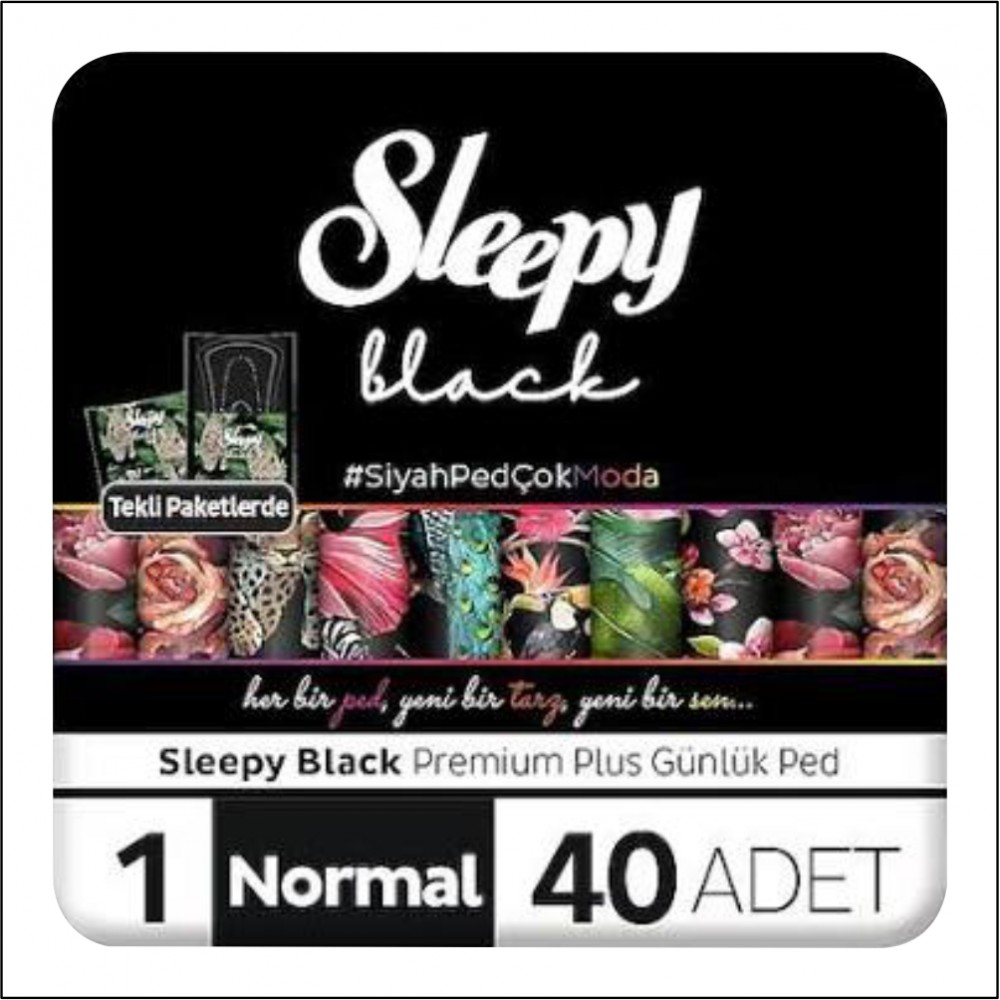 Ped - Sleepy - Black 