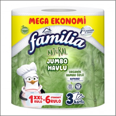Familia Naturel Jumbo Havlu