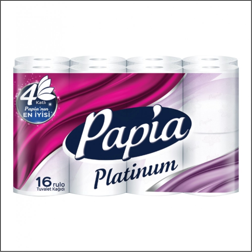 Papia Platinum Tuvalet Kağıdı - 16 Rulo