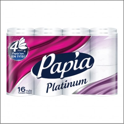 Papia Platinum Tuvalet Kağıdı - 16 Rulo