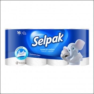Selpak Tuvalet Kağıdı - 16 Rulo 