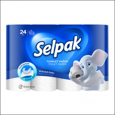 Selpak Tuvalet Kağıdı - 24 Rulo 