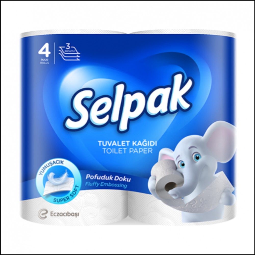 Selpak Kağıt Havlu - 4 Rulo