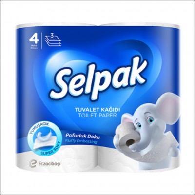 Selpak Kağıt Havlu - 4 Rulo