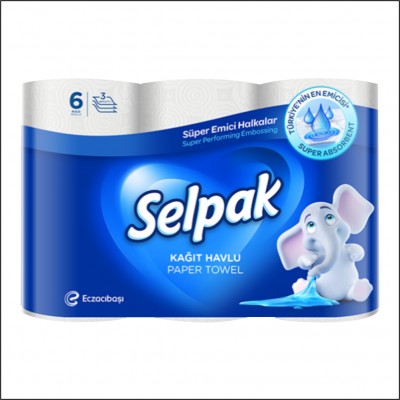 Selpak Tuvalet Kağıdı - 6 Rulo 