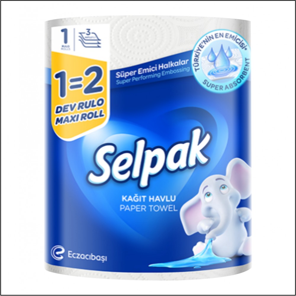 Selpak Tuvalet Kağıdı - Dev Rulo 