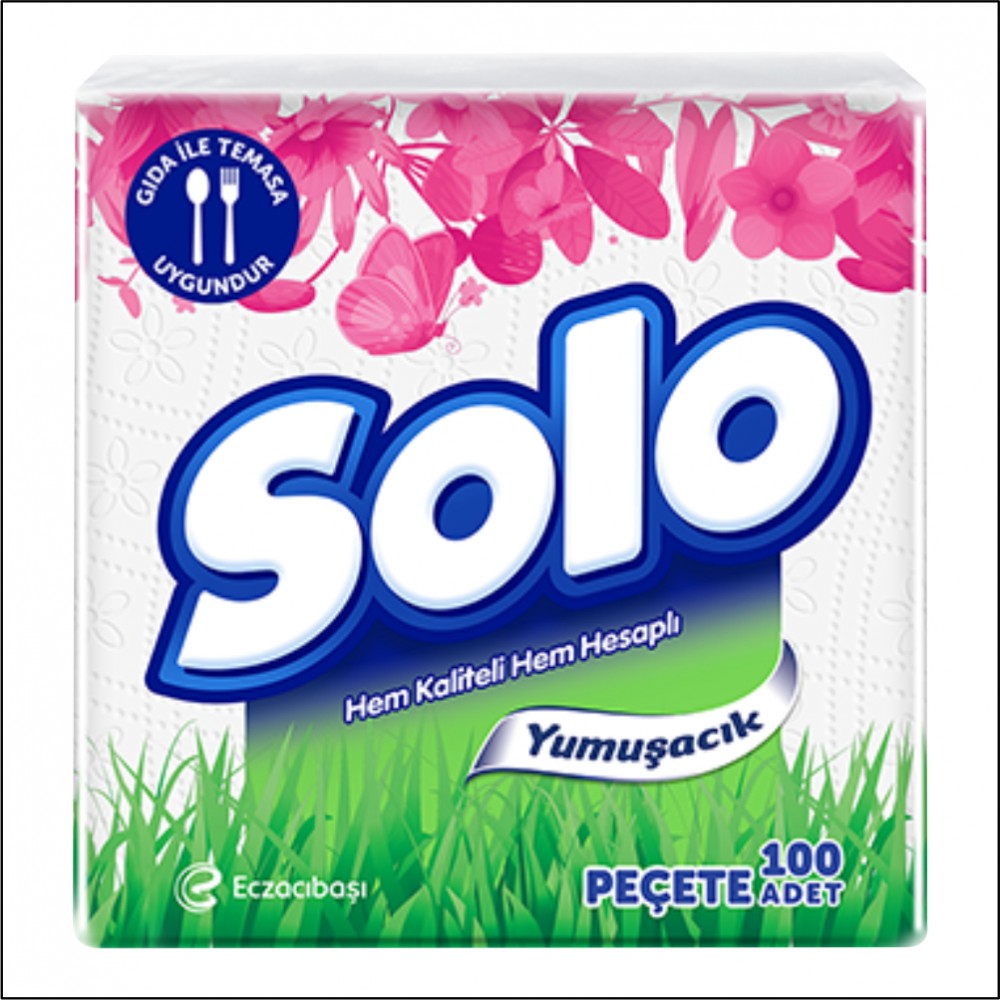Solo Peçete - 100 Yaprak