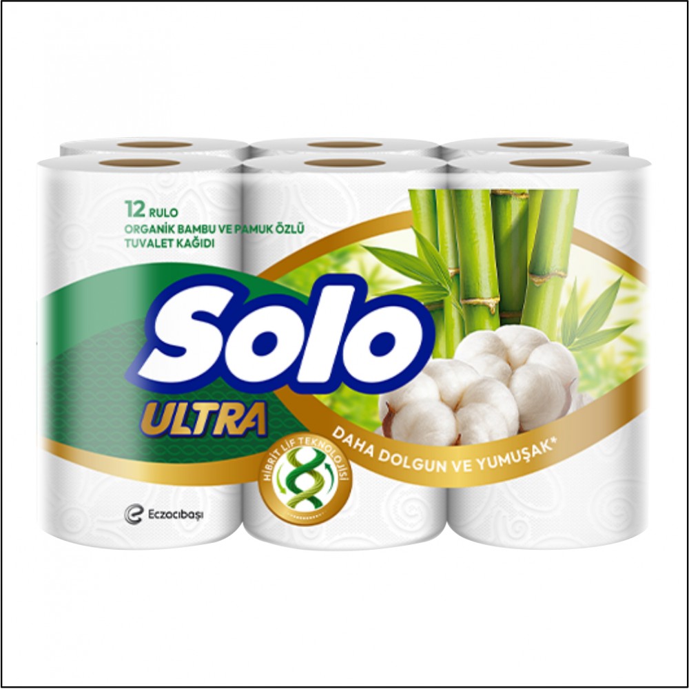 Solo Ultra Tuvalet Kağıdı - 12 Rulo