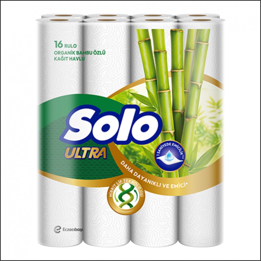 Solo Ultra Kağıt Havlu - 16 Rulo
