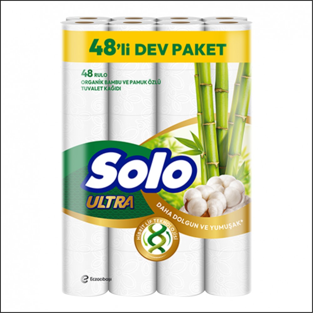 Solo Ultra Tuvalet Kağıdı - 48 Rulo
