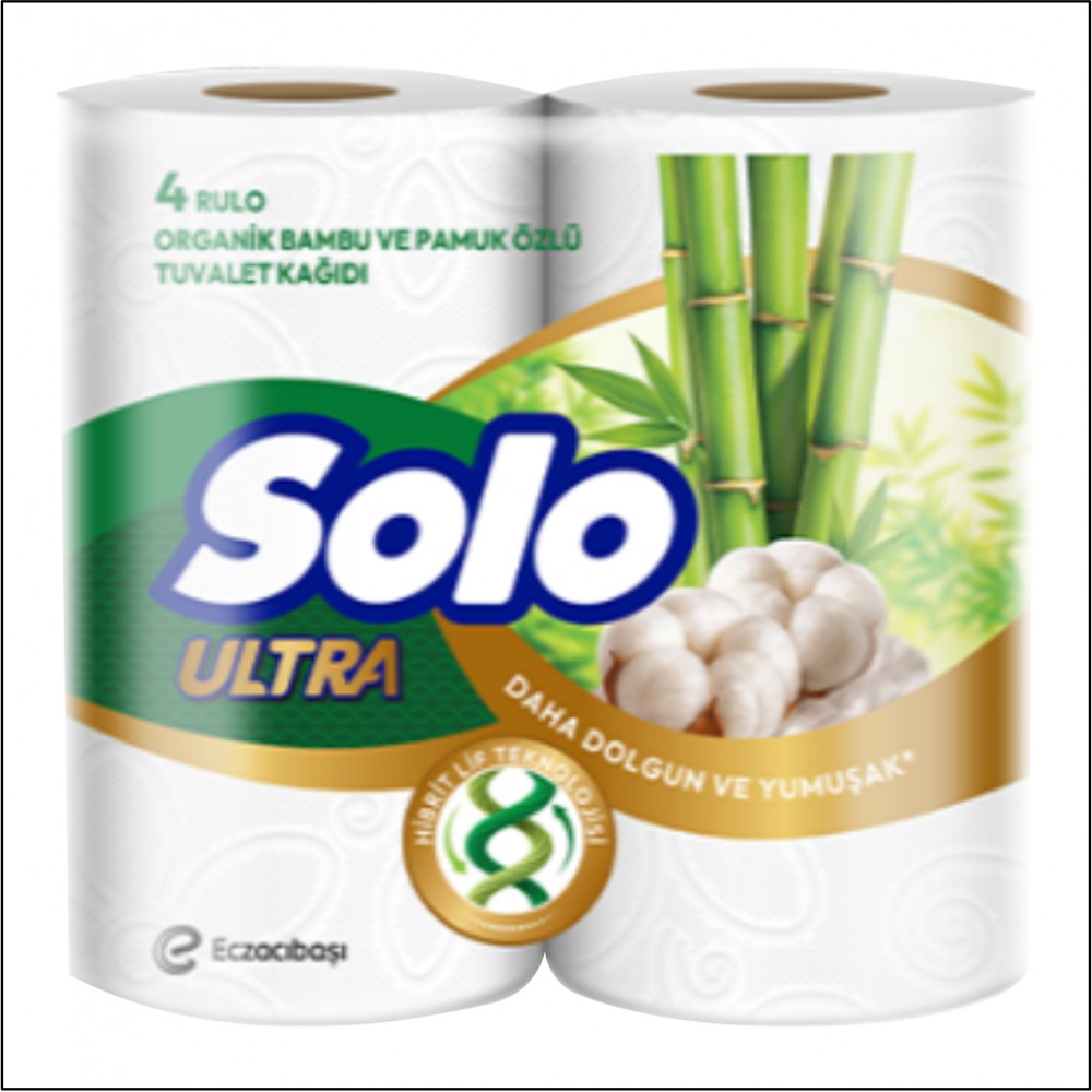 Solo Ultra Tuvalet Kağıdı - 4 Rulo