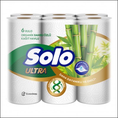 Solo Ultra Kağıt Havlu - 6 Rulo