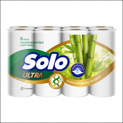 Solo Ultra Kağıt Havlu - 8 Rulo