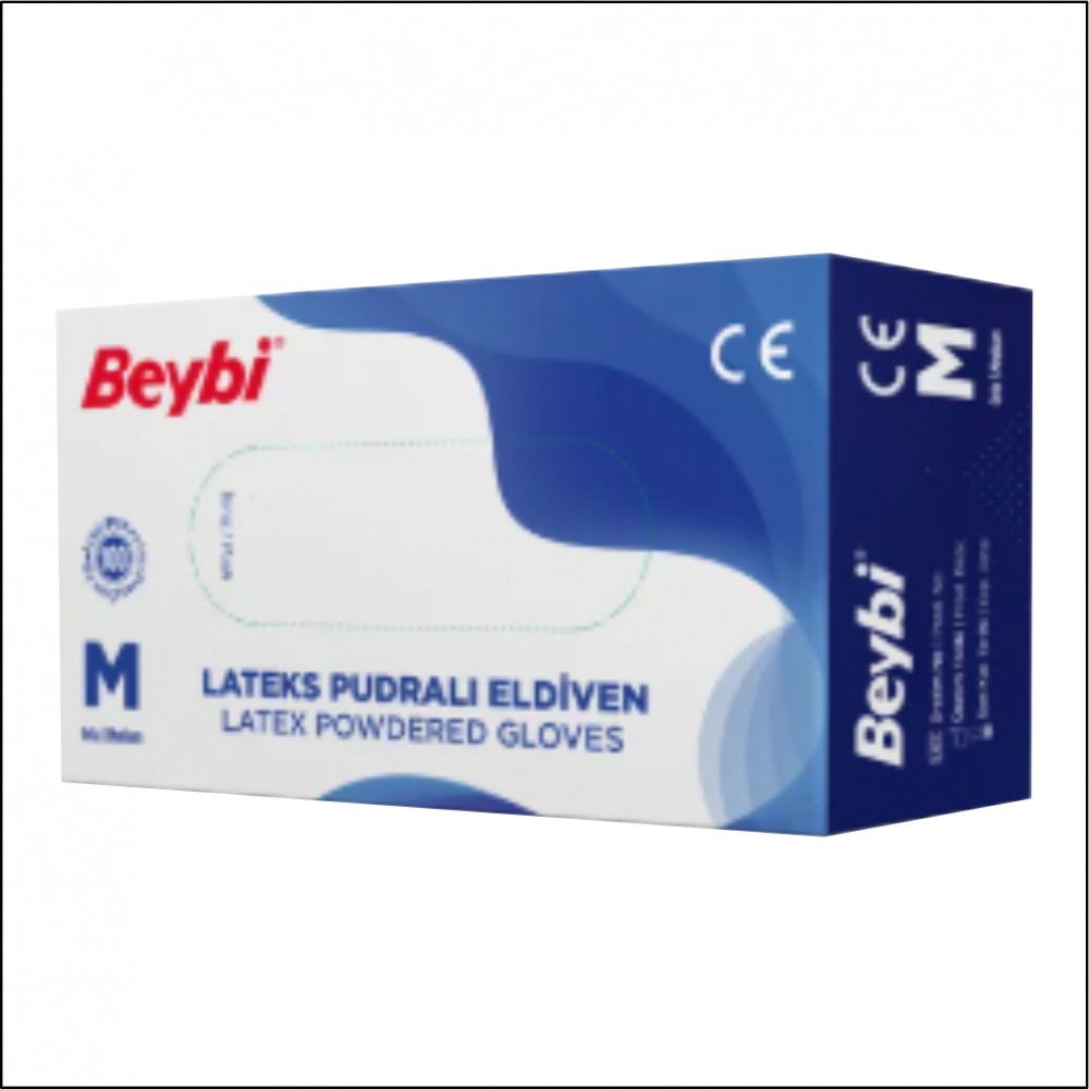 Eldiven - Beybi Pudralı Latex