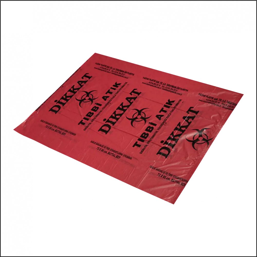 Çöp Poşeti - 15*25 - Tıbbi Atık Çöp Poşeti - 15*25 - Tıbbi Atık