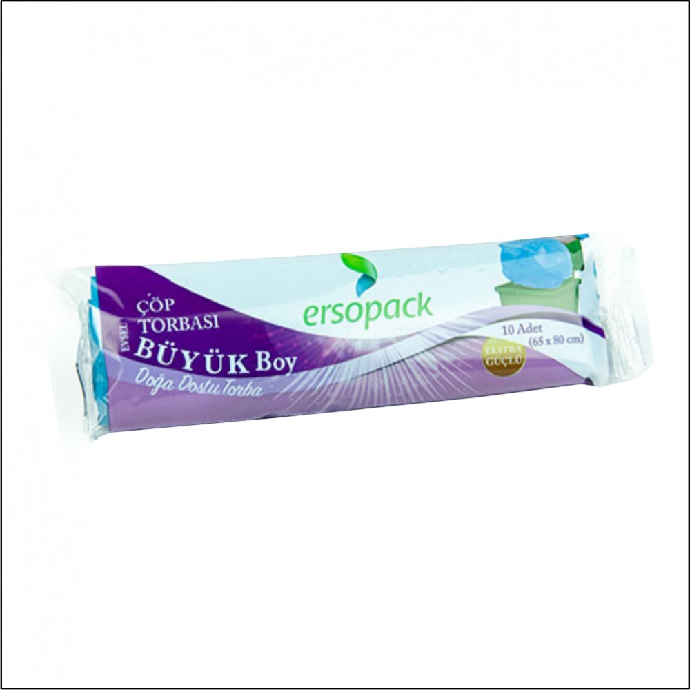 Çöp Poşeti - 65*80 - Ersopack - Büyük Boy