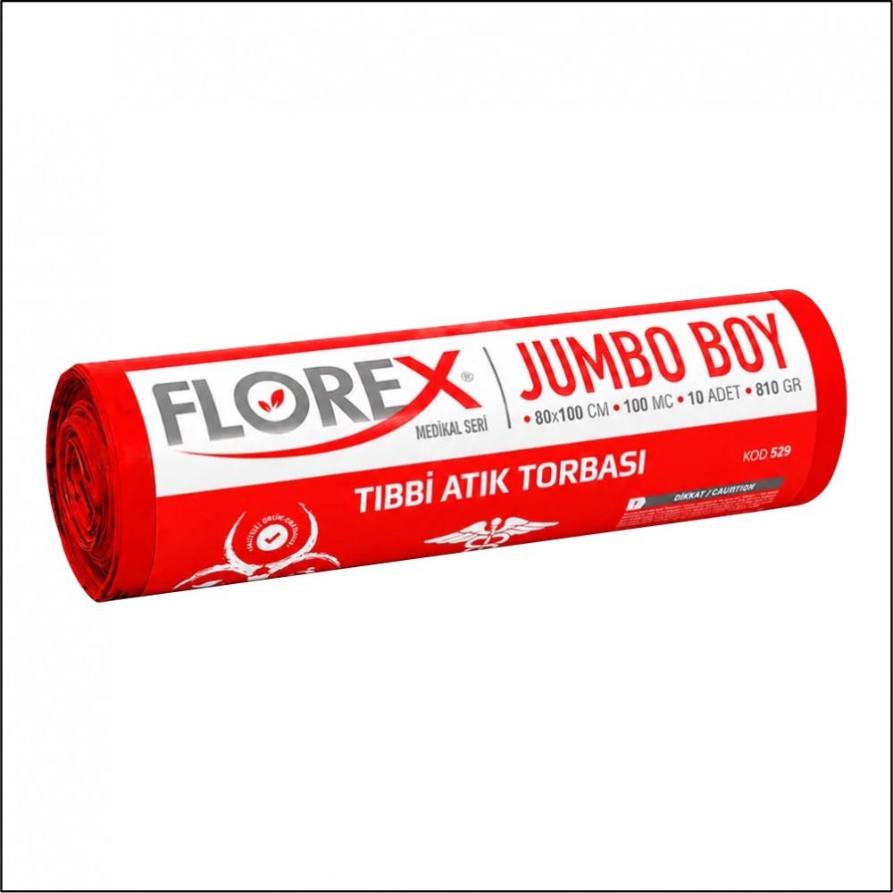 Çöp Poşeti - 80*110 - Florex - Tıbbi Atık