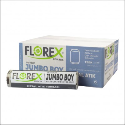 Çöp Poşeti - 80*110 - Florex - Metal Atık