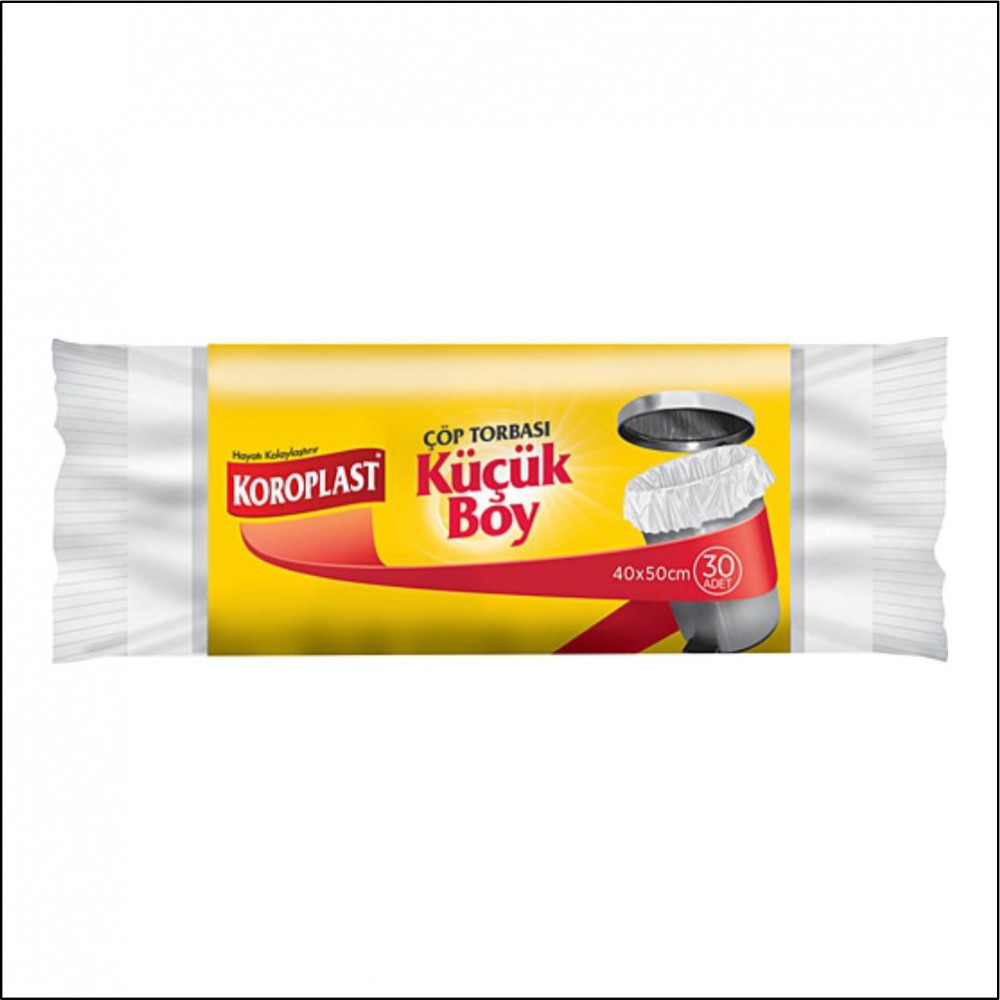 Çöp Poşeti - 40*50 - Koroplast - Standart Mini Şeffaf