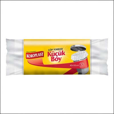 Çöp Poşeti - 40*50 - Koroplast - Standart Mini Şeffaf