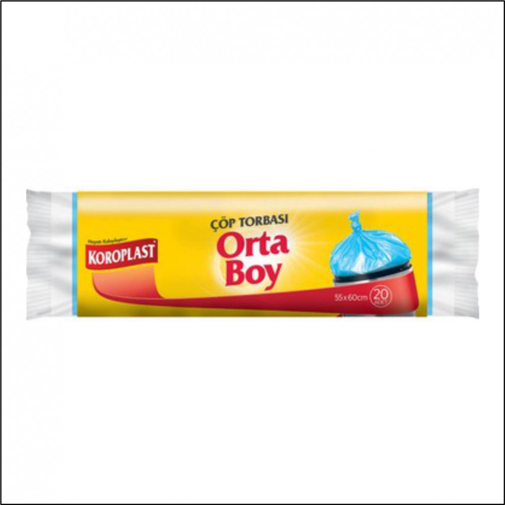 Çöp Poşeti - 55*60 - Koroplast - Orta 