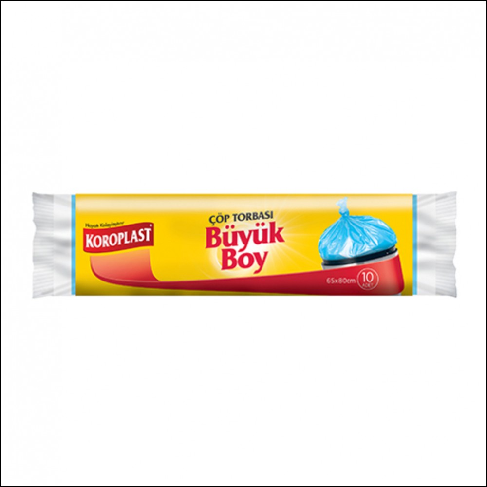 Çöp Poşeti - 65*80 - Koroplast - Büyük Çöp Poşeti - 65*80 - Koroplast - Büyük