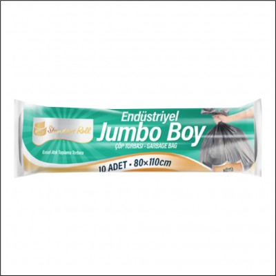 Çöp Poşeti - 80*110 - Standart Roll - Endüstriyel Jumbo