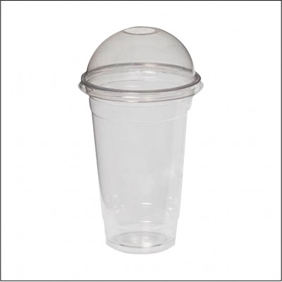 14 Oz Plastik Bardak Kapaklı - Koli
