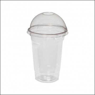 8 Oz Plastik Bardak Kapaklı - Koli
