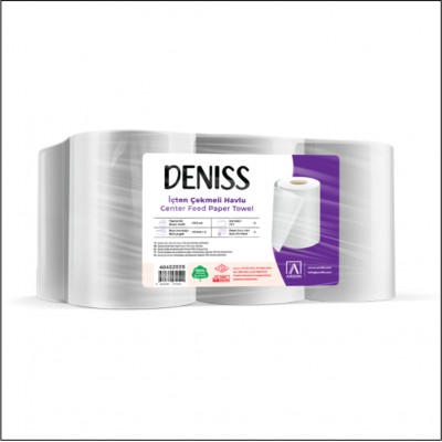 Deniss İçten Çekmeli Havlu 2,5 Kg - Koli